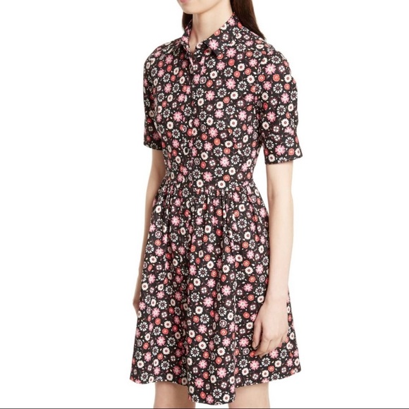 KATE SPADE Mini Casa Floral Shirtdress 8 - Picture 2 of 11